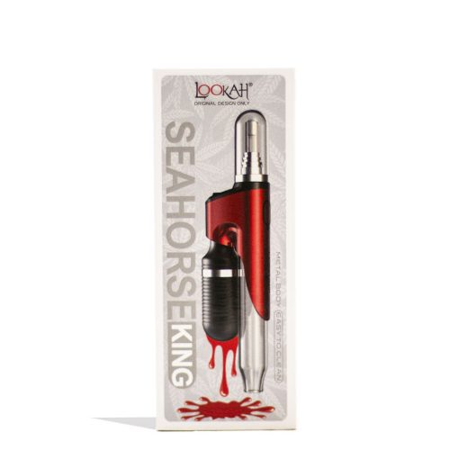 lookah seahorse king electric nectar collector red packaging