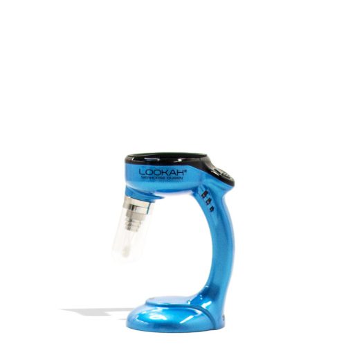 lookah seahorse queen electric nectar collector blue base