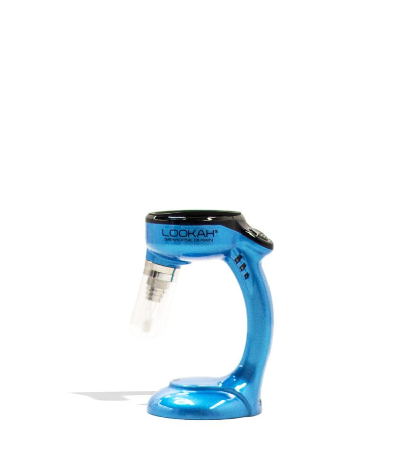 lookah seahorse queen electric nectar collector blue base