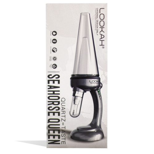 lookah seahorse queen electric nectar collector grey packaging