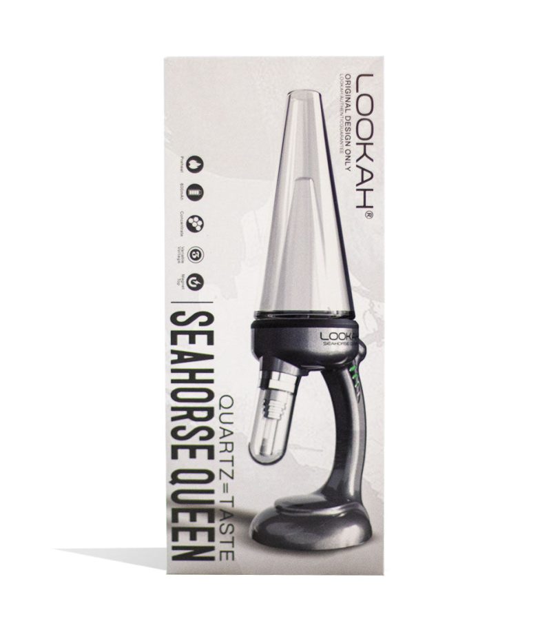 lookah seahorse queen electric nectar collector grey packaging