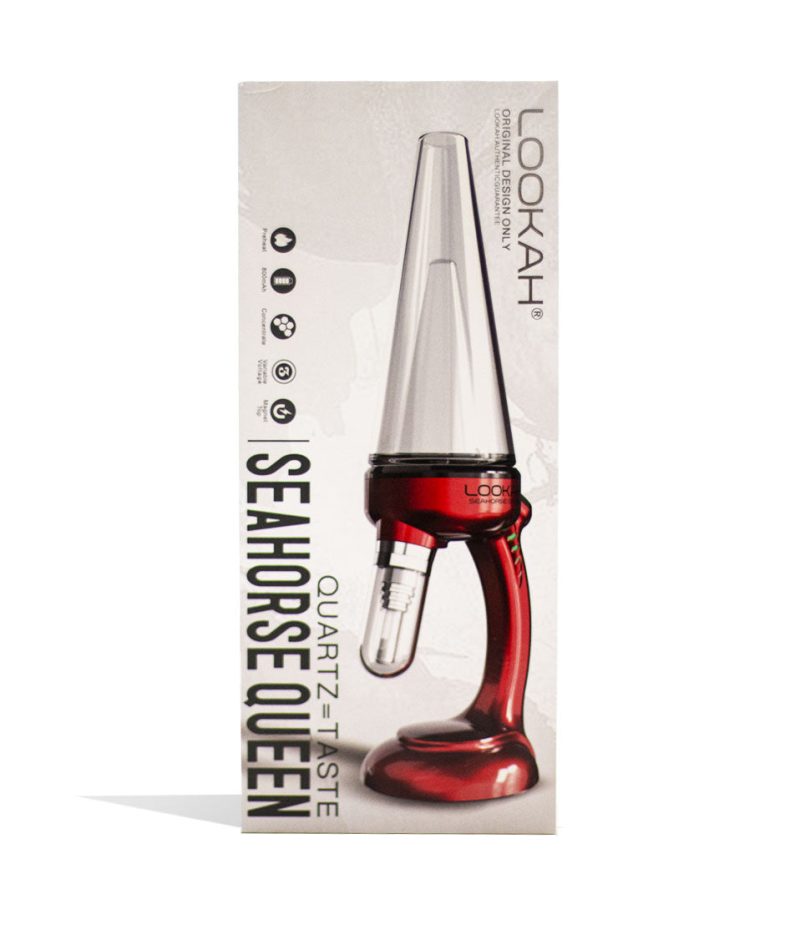 lookah seahorse queen electric nectar collector red packaging