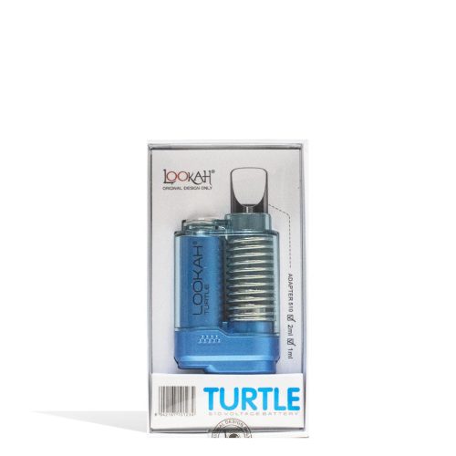 lookah turtle 2g cartridge vaporizer blue packaging