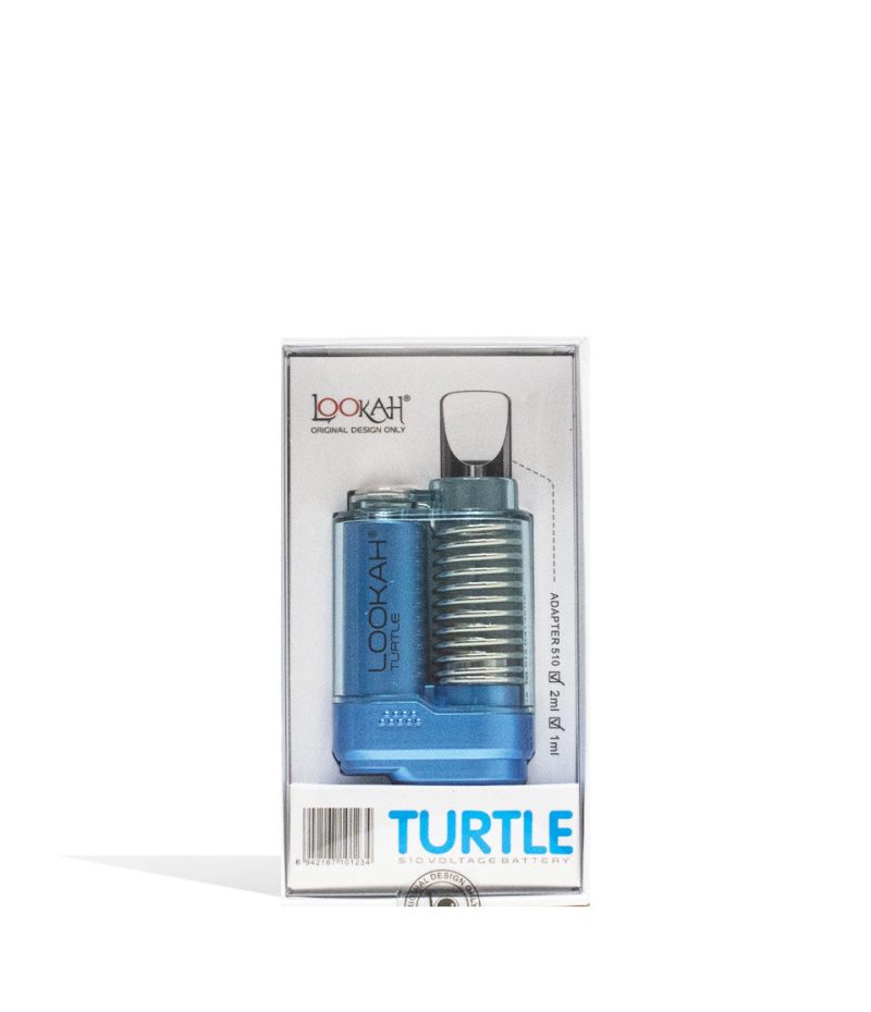 lookah turtle 2g cartridge vaporizer blue packaging