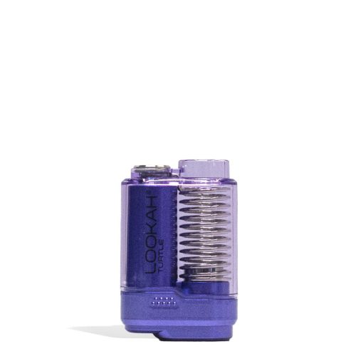 Purple Lookah Turtle 2g Cartridge Vaporizer Front View on White Background