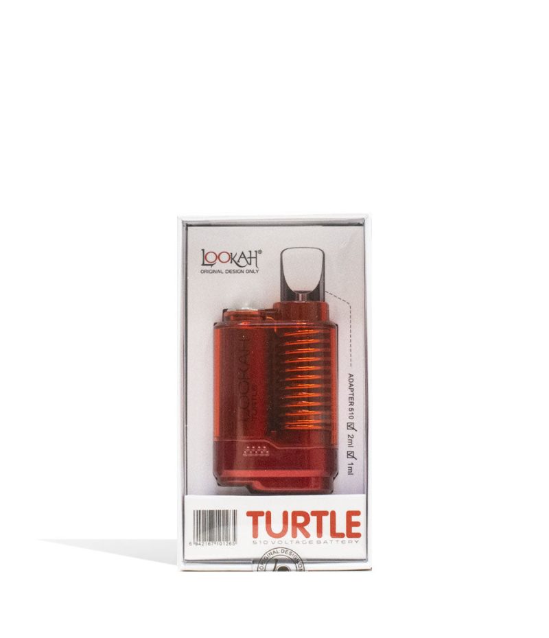 lookah turtle 2g cartridge vaporizer red packaging