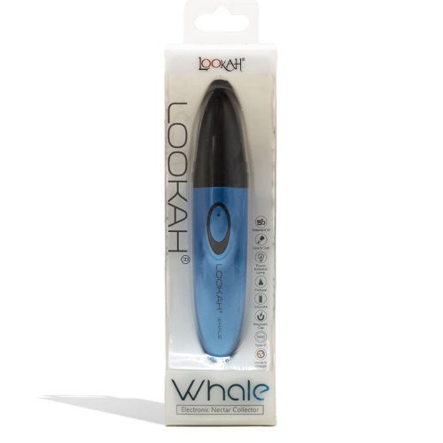 lookah whale electronic nectar collector blue packaging