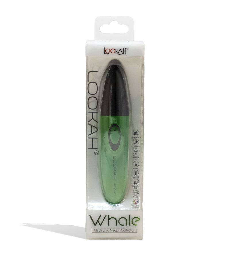 lookah whale electronic nectar collector green packaging