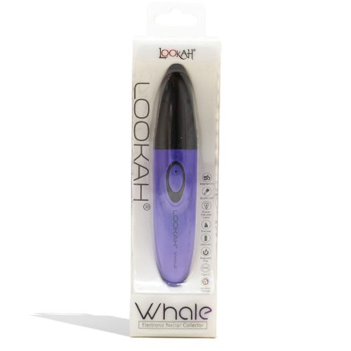 lookah whale electronic nectar collector purple packaging