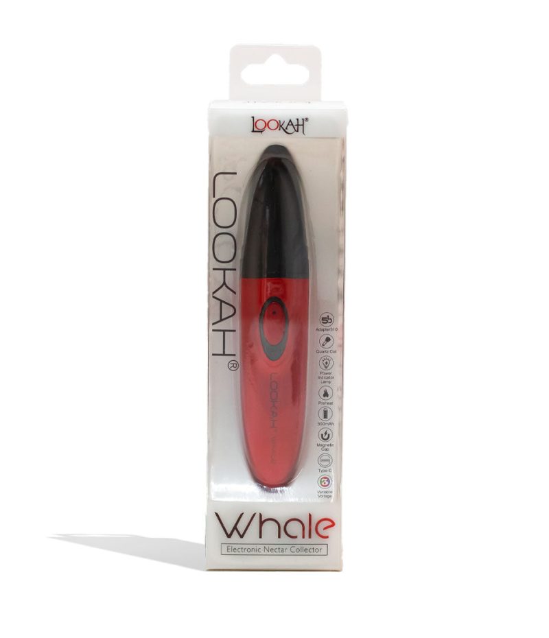 lookah whale electronic nectar collector red packaging