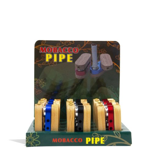 Mobacco Monkey Pipe 12pk Front View on White Background