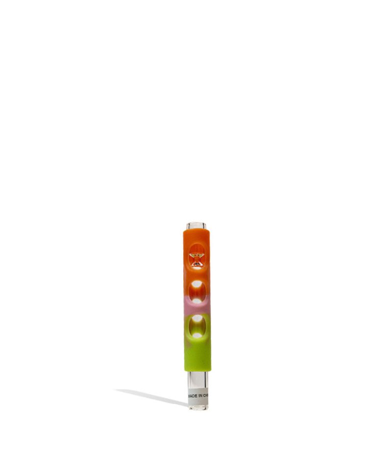 neon colored silicone wrapped chillum 48pk chillum 4