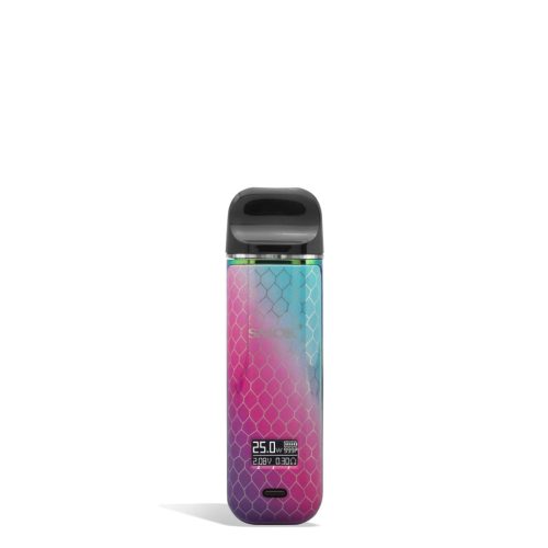 7 Color Cobra front SMOK NOVO X 25w Pod System on white background