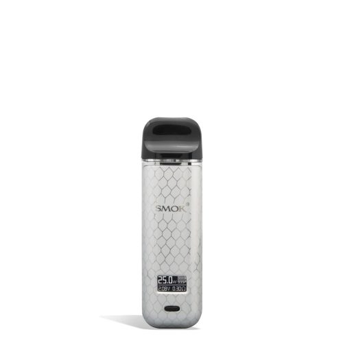 Silver Cobra front SMOK NOVO X 25w Pod System on white background