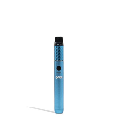 Blue Ooze Beacon Extract Vaporizer Front View on White Background