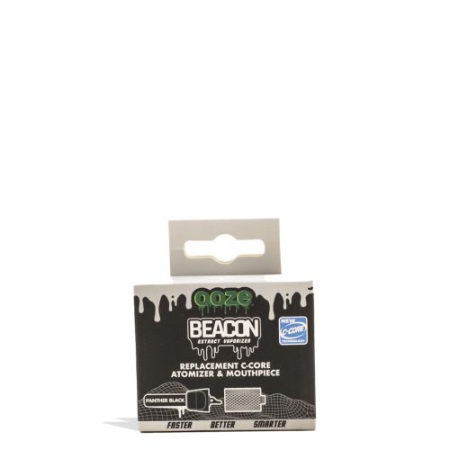 ooze beacon replacement atomizer and mouthpiece panther black packaging