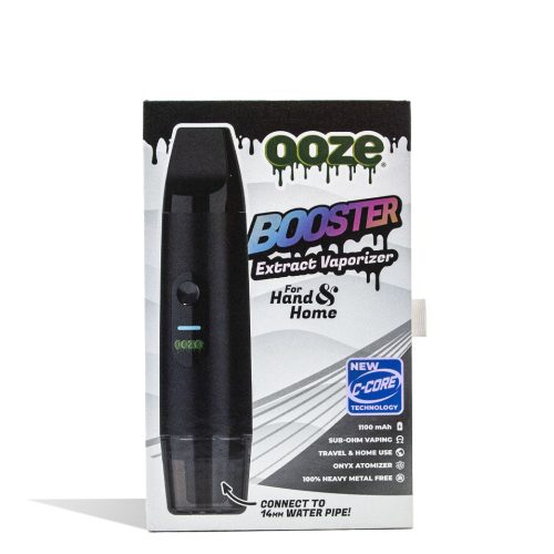 ooze booster extract vaporizer black packaging