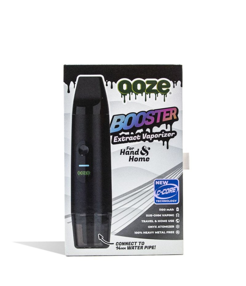 ooze booster extract vaporizer black packaging