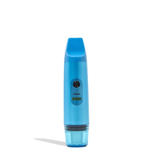 Blue Ooze Booster Extract Vaporizer Front View on White Background