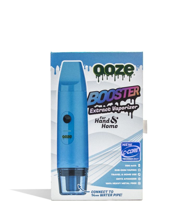 ooze booster extract vaporizer blue packaging