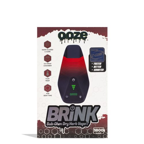 ooze brink dry herb vaporizer midnight sun packaging