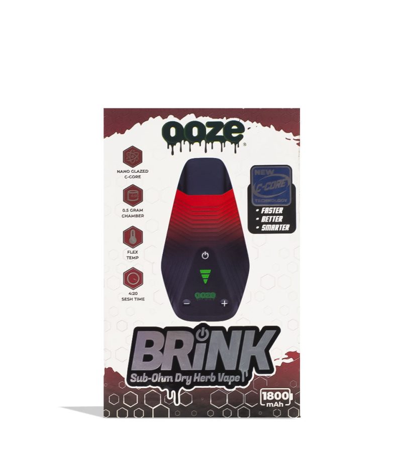 ooze brink dry herb vaporizer midnight sun packaging