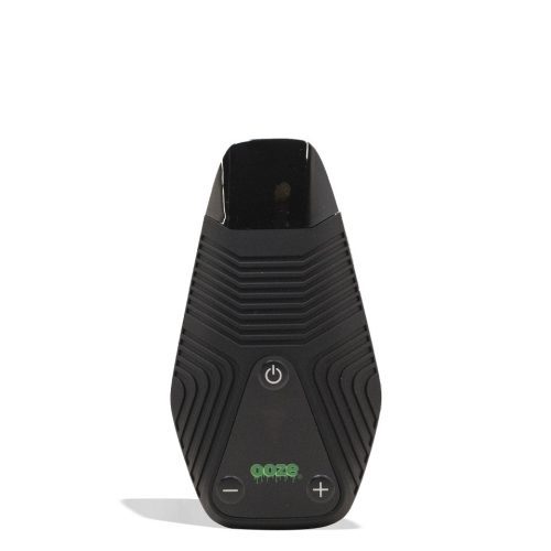 Panther Black Ooze Brink Dry Herb Vaporizer Front View on White Background