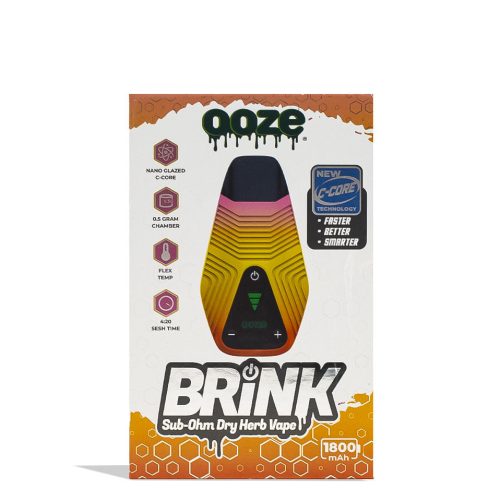 ooze brink dry herb vaporizer sunshine packaging