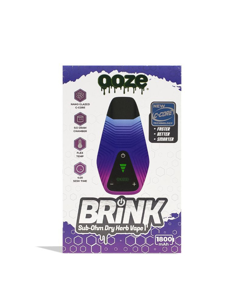 ooze brink dry herb vaporizer twilight packaging