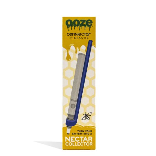 ooze connectar 510 dab straw attachment blue packaging