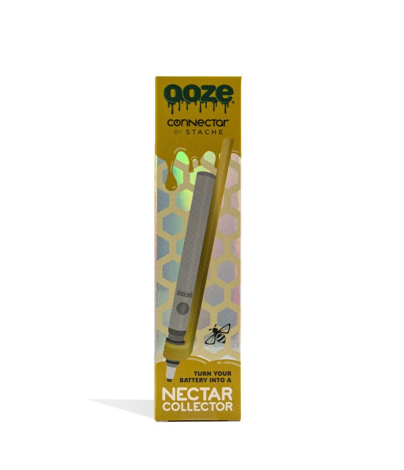 ooze connectar 510 dab straw attachment gold packaging