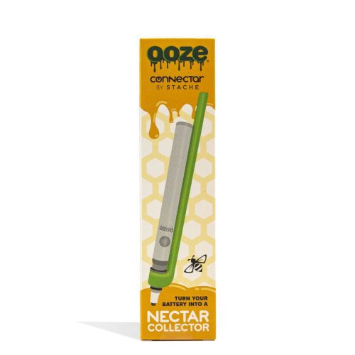 ooze connectar 510 dab straw attachment green packaging