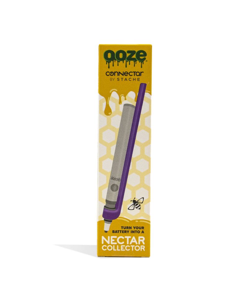 ooze connectar 510 dab straw attachment purple packaging