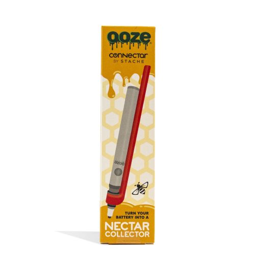 ooze connectar 510 dab straw attachment red packaging