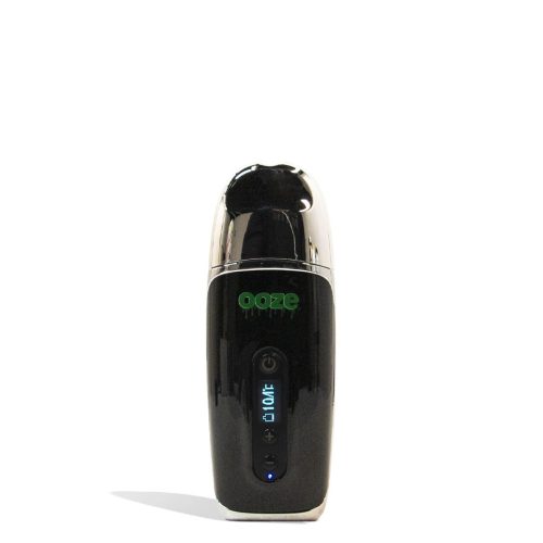 Cosmic Chrome Ooze Flare Dry Herb Vaporizer Front View on White Background