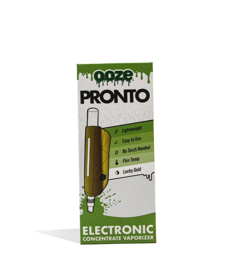 ooze pronto concentrate vaporizer lucky gold packaging