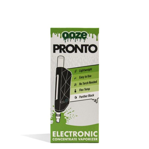 ooze pronto concentrate vaporizer panther black packaging