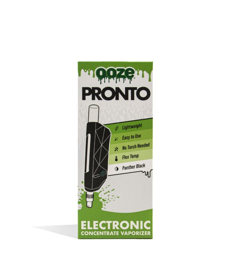 ooze pronto concentrate vaporizer panther black packaging