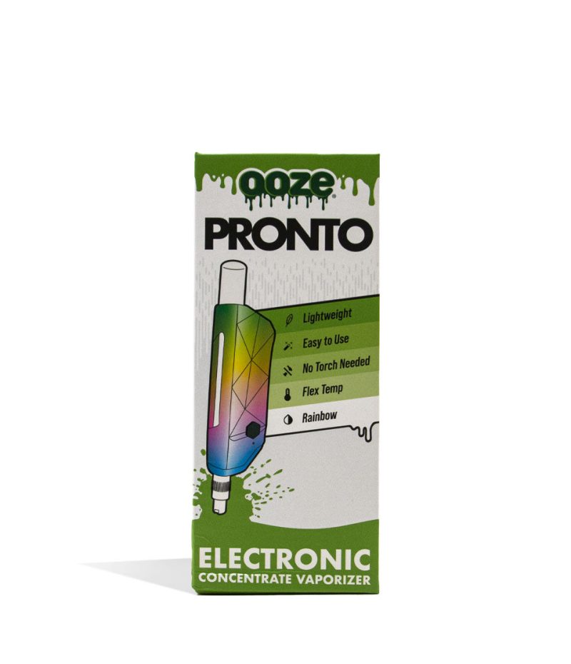 ooze pronto concentrate vaporizer rainbow packaging