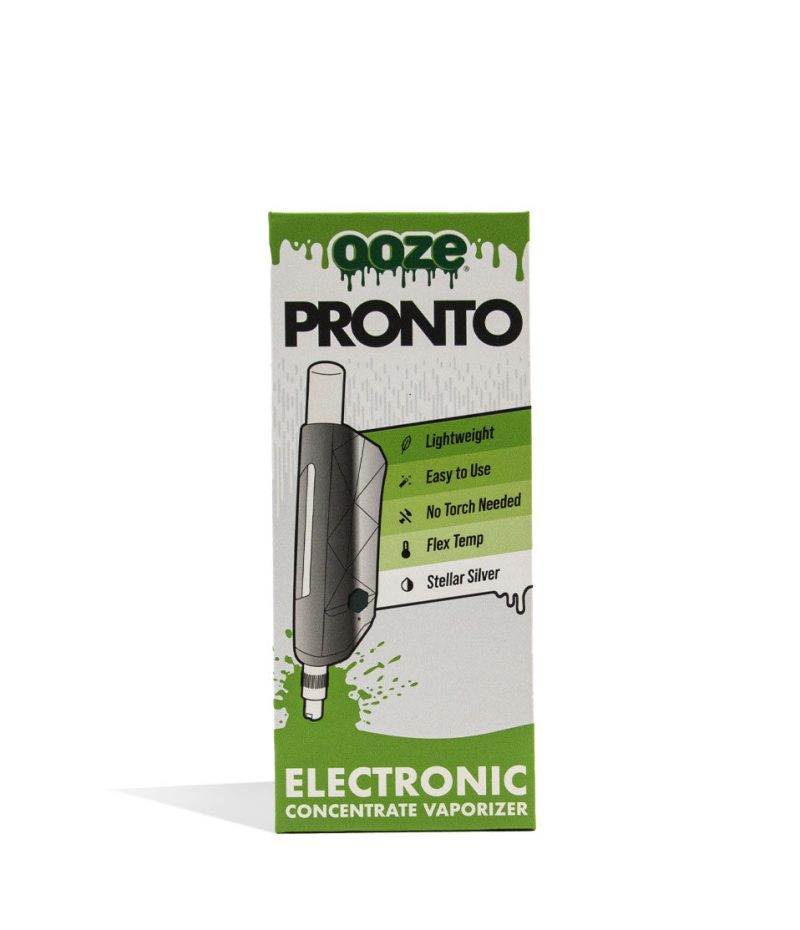 ooze pronto concentrate vaporizer stellar silver packaging