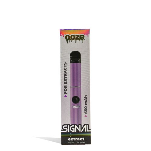 ooze signal concentrate vaporizer ice pink packaging