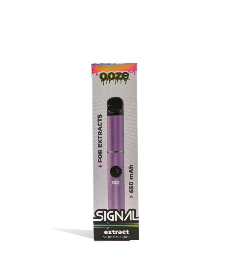 ooze signal concentrate vaporizer ice pink packaging