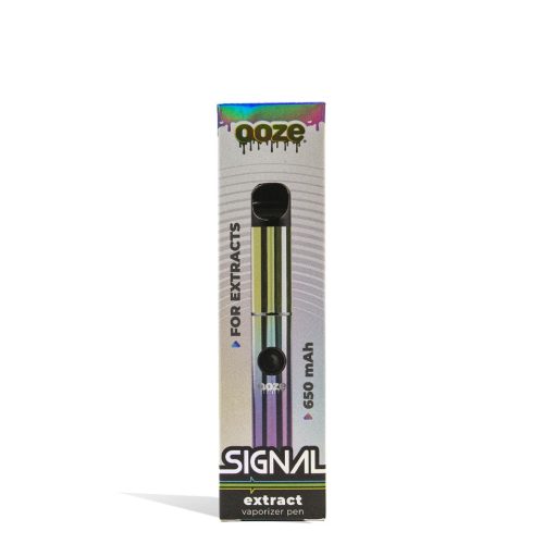 ooze signal concentrate vaporizer rainbow packaging