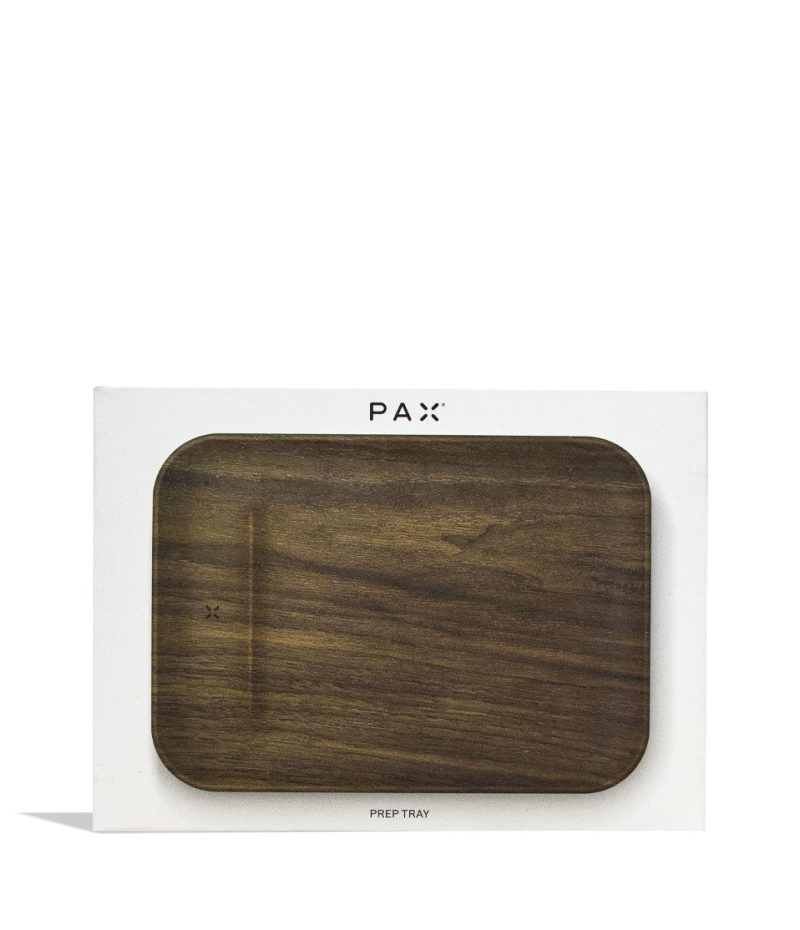 pax walnut finished prep tray packaging