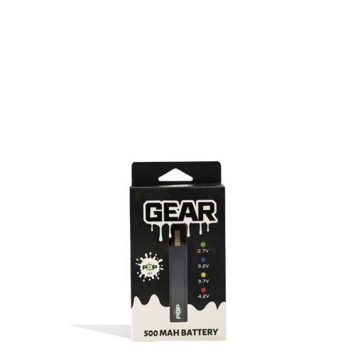 pop gear 500mah cartridge vaporizer black packaging