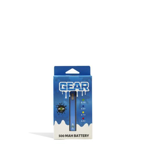 pop gear 500mah cartridge vaporizer blue packaging