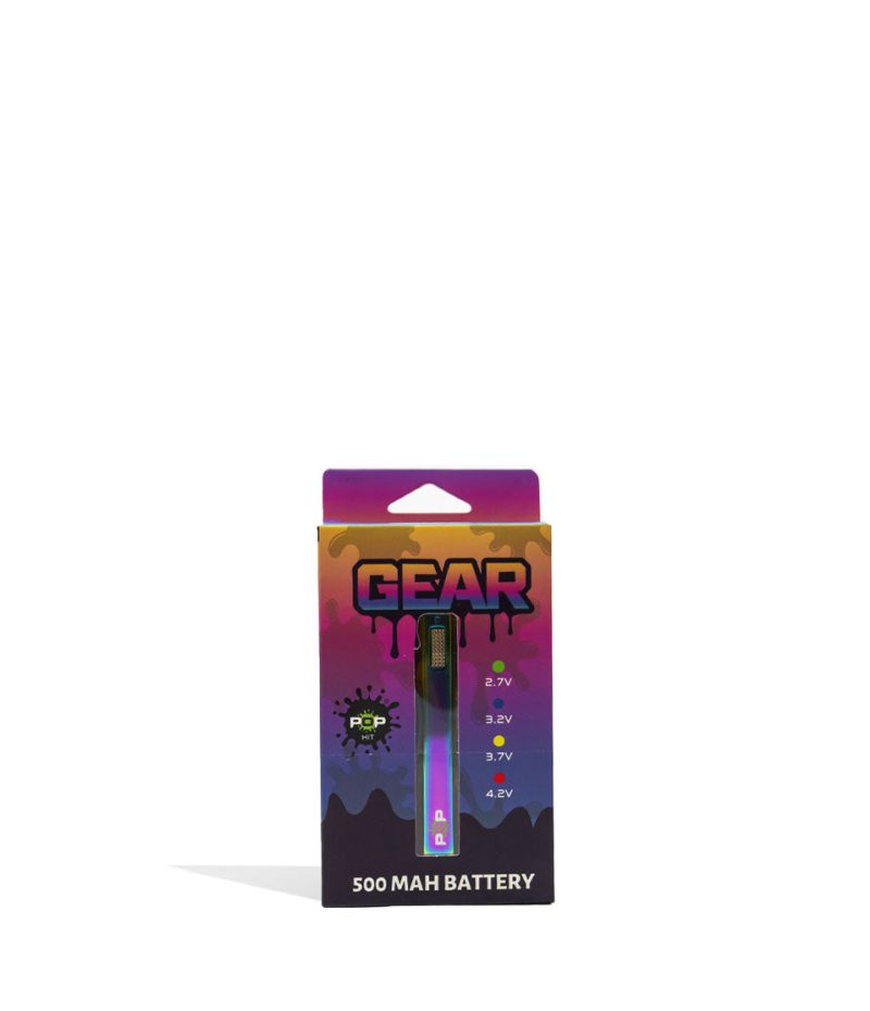 pop gear 500mah cartridge vaporizer full color packaging