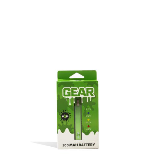 pop gear 500mah cartridge vaporizer green packaging