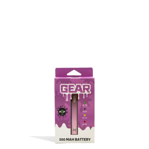 pop gear 500mah cartridge vaporizer pink packaging