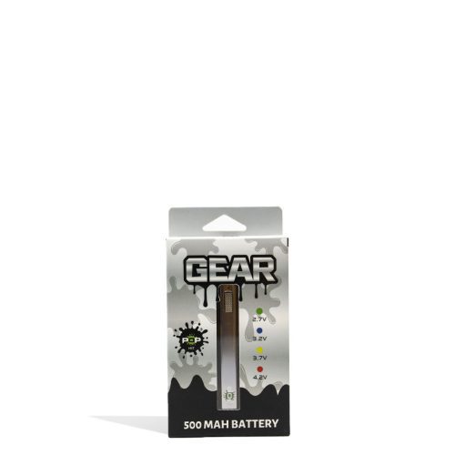 pop gear 500mah cartridge vaporizer silver packaging